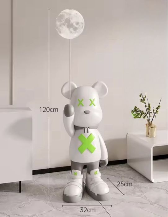 Figurina violent bear  urs mare 120cm inaltimea totala