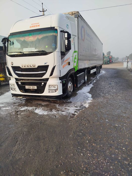 Фура IVECO  заводской метан газли