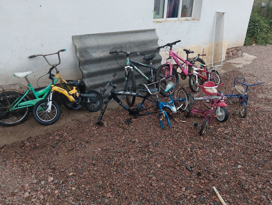 Продаю велосипеды на запчасти или целиком на восстановление.