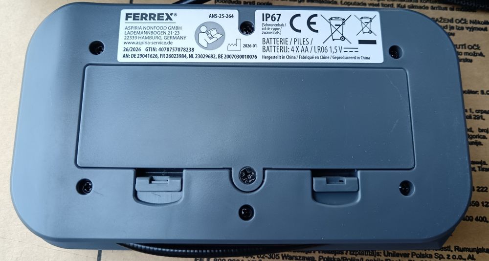 Camera endoscopica FERREX, NOUĂ, in cutie, slot de card și accesorii