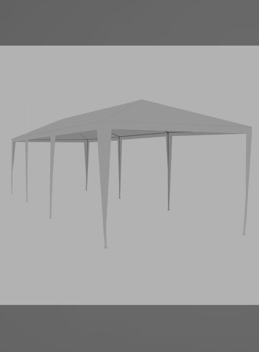 Cort demontabil 9*3 metri culoare alb