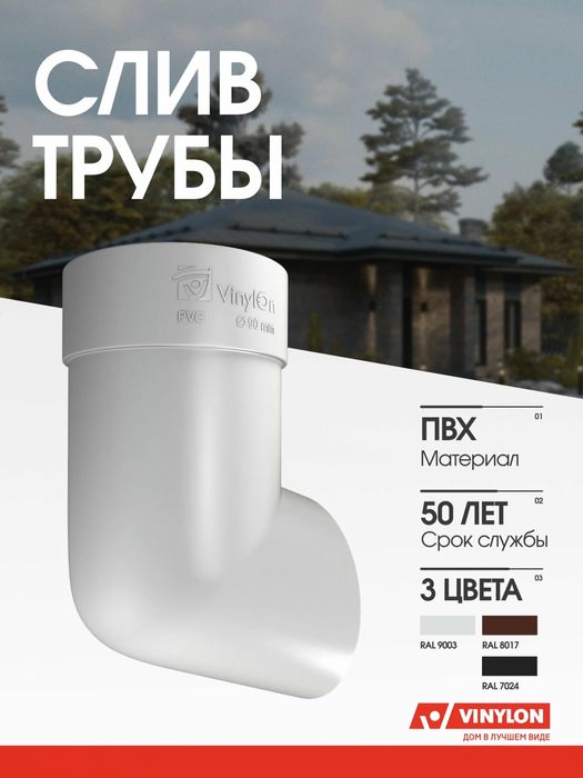 Водосточная система Vinylon