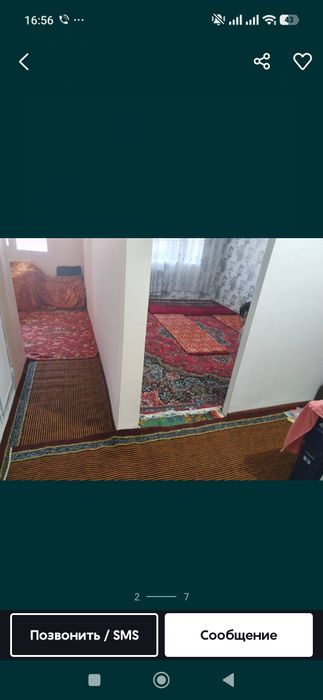Uy sotiladi 5 mkrayonda karaleni dom 1xonalikni 2 xonalik qilinga 48