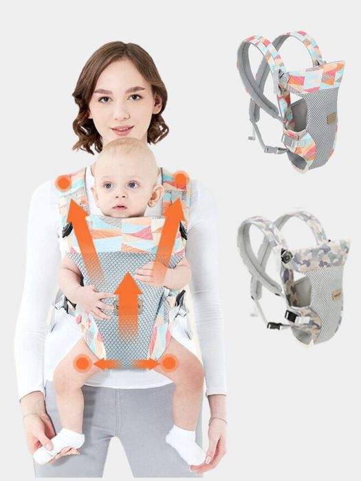 ‼️ Эрго-рюкзак / слинг / кенгуру для детей 0–36 мес — абсолютно новый