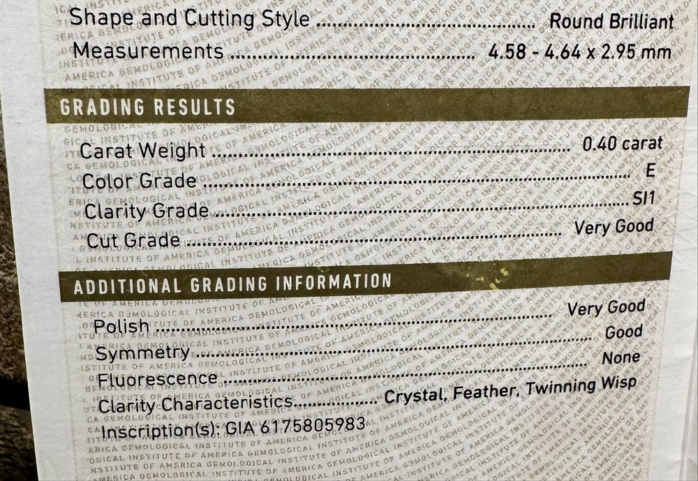 Годежен пръстен с диамант