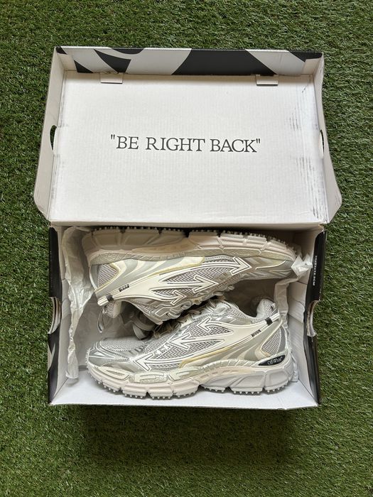 Off white be right back silver