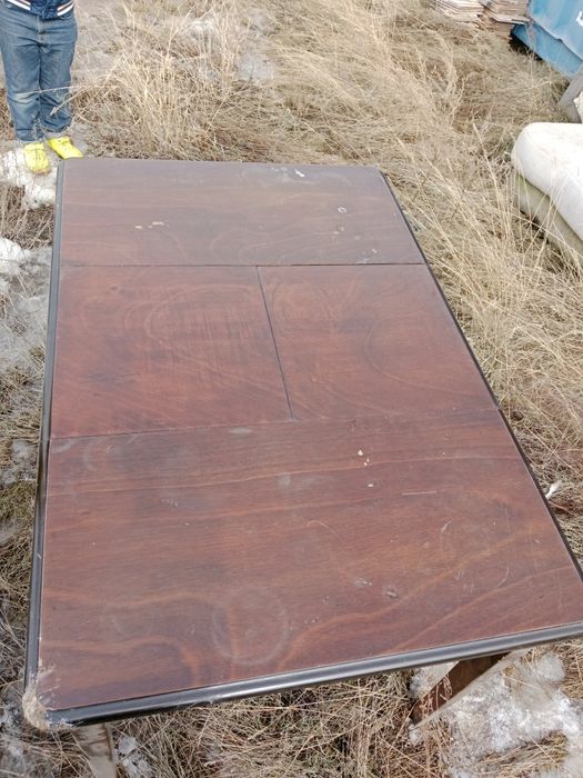 Стол диван деревянный