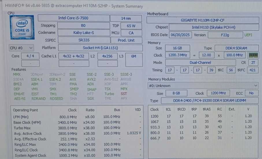 849S.Placa De Baza Gigabyte GA-H110M-S2HP,2xDDR4,Socket 1151,Gen 6 - Gen 7