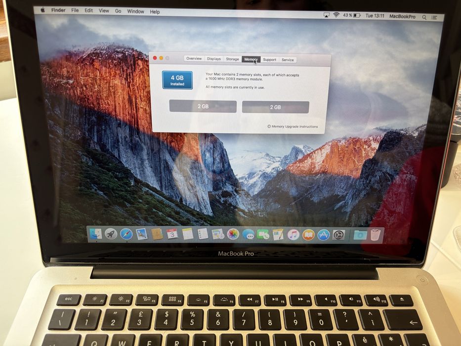 MacBook Pro 13inch, mid 2012