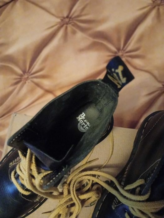 Dr. Martens 1460 Pascal Atlas Gheata  masura Eu-41 piele gri inchis