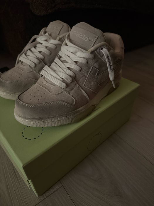 Off White Out Off Office Suede
