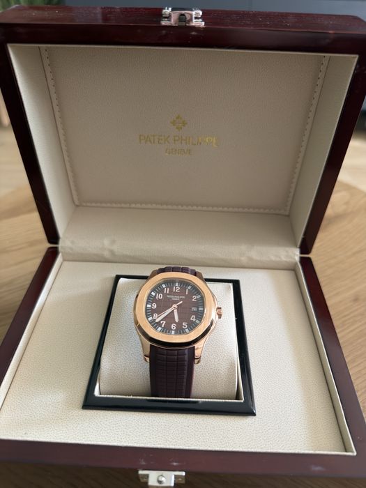 Patek Philippe Aquanaut Rose Gold 40mm Brown Dial