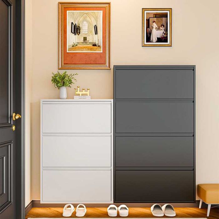 Настенная обувница/минималистичная/тонкие линии/мягкие углы