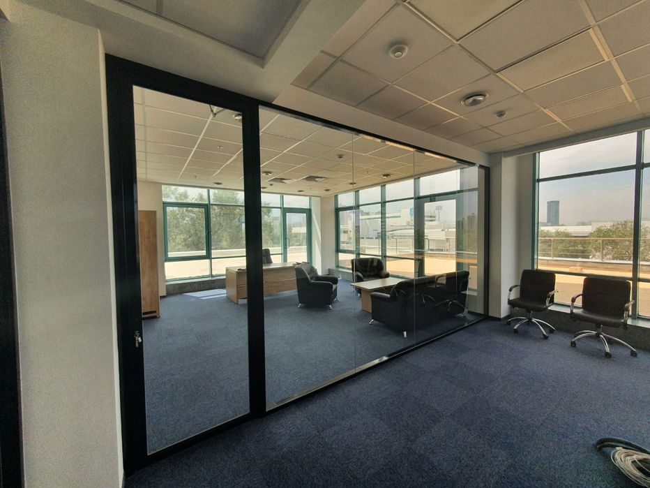 Алюминиевые окна двери Офисные перегородки