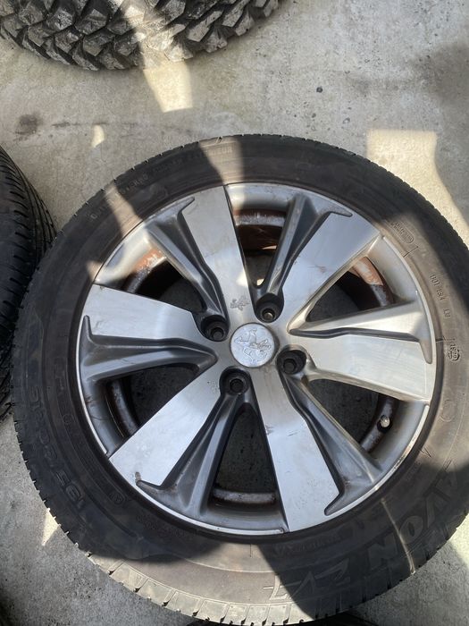 Jante Aliaj Peugeot 2008+anvelope 195/60 R16