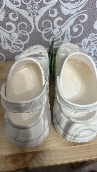 Crocs белые, размер 37-38