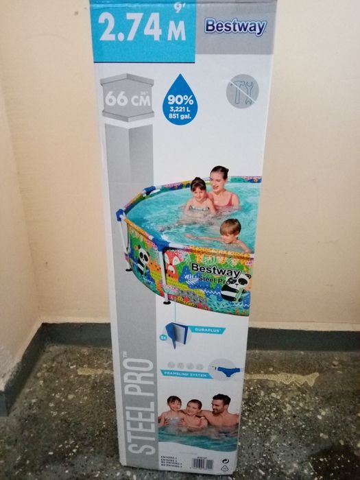 Продавам детски басейн 274/66 см.