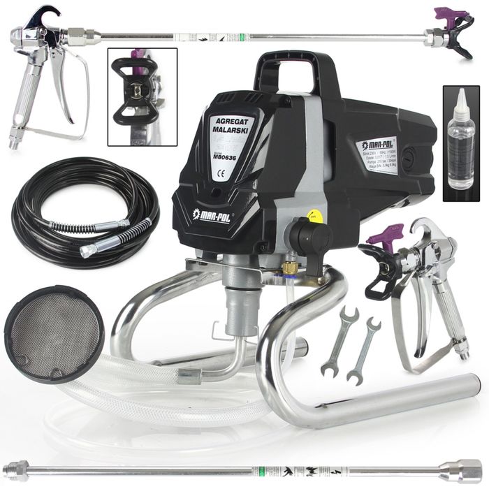 Професионална  машина за безвъздушно боядисване Mar-Pol
