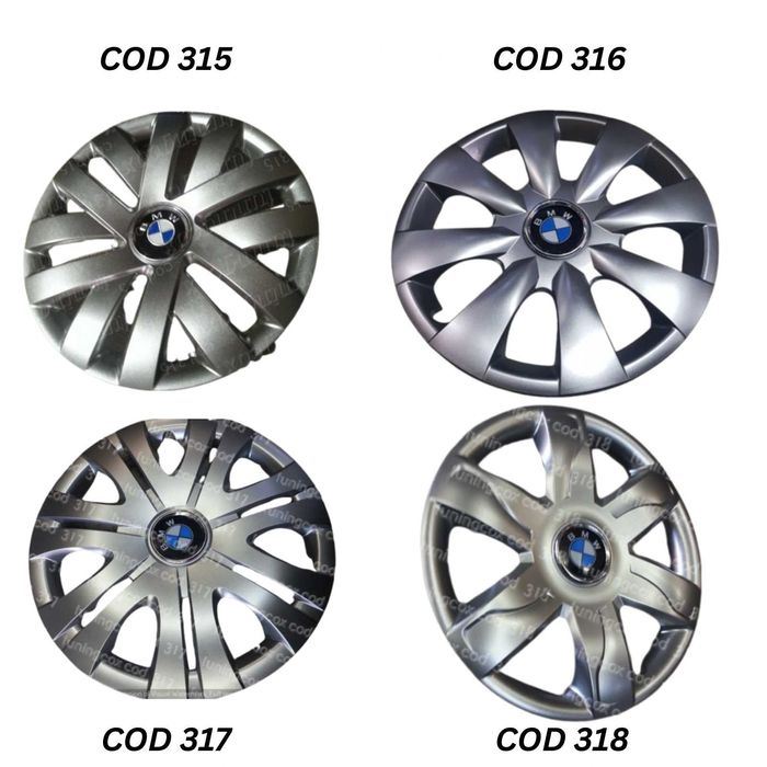 Capace roti R15 BMW diverse modele, pentru jante de tabla
