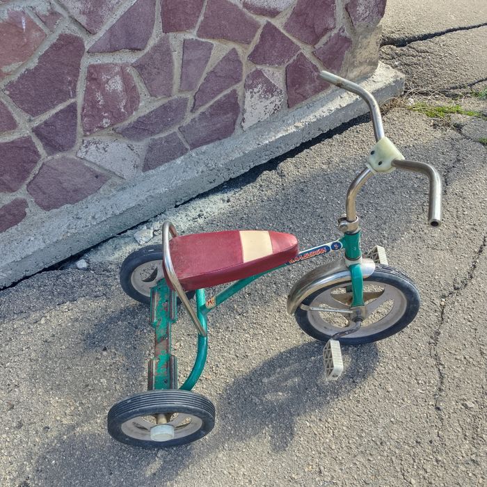 Детский велосипед СССР.