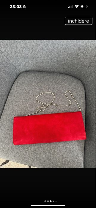 Geanta plic din piele