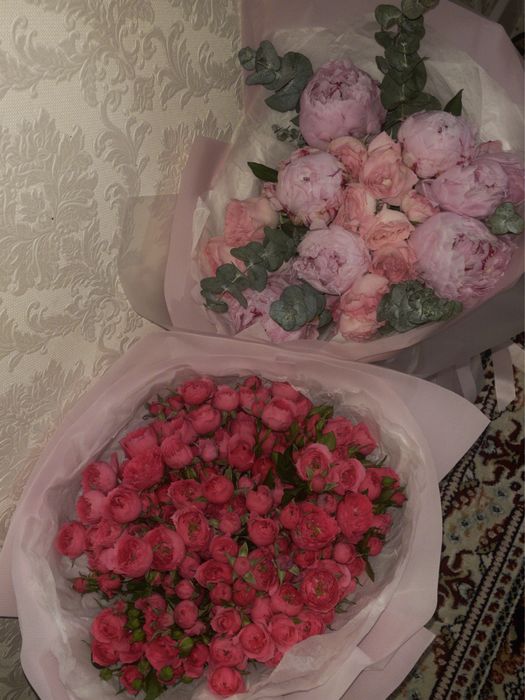 цветы букет атырау
