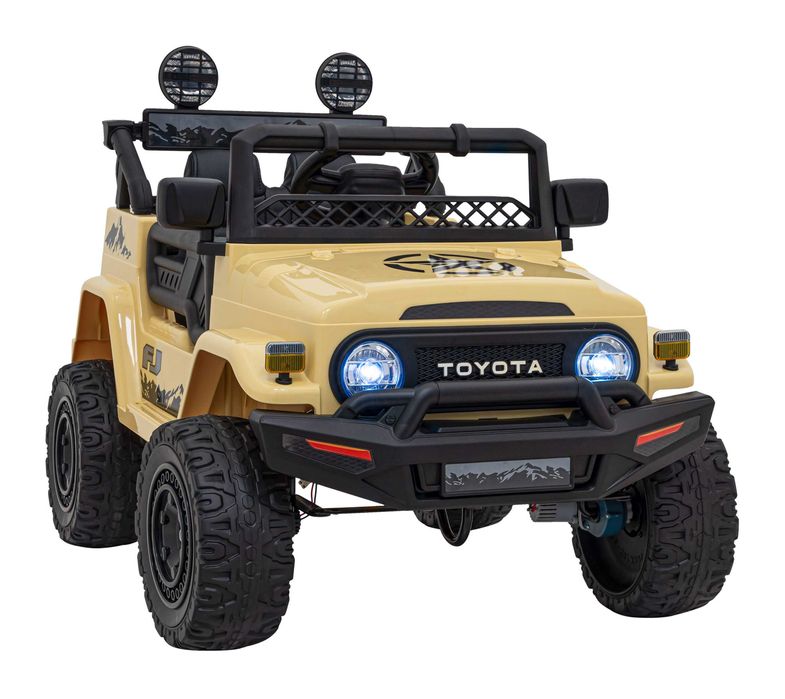 Лицензиран Акумулаторен Джип Toyota FJ Cruiser, 90W, 12V7AH, EVA гуми