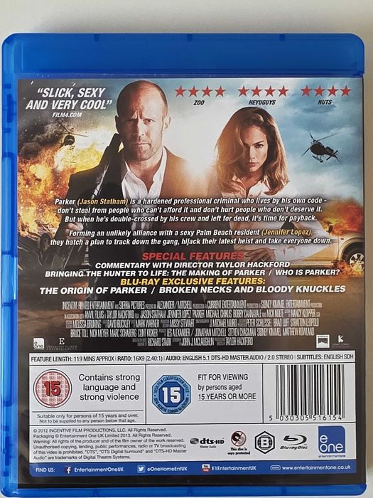 Filme de acțiune celebre, pe Blu-ray
