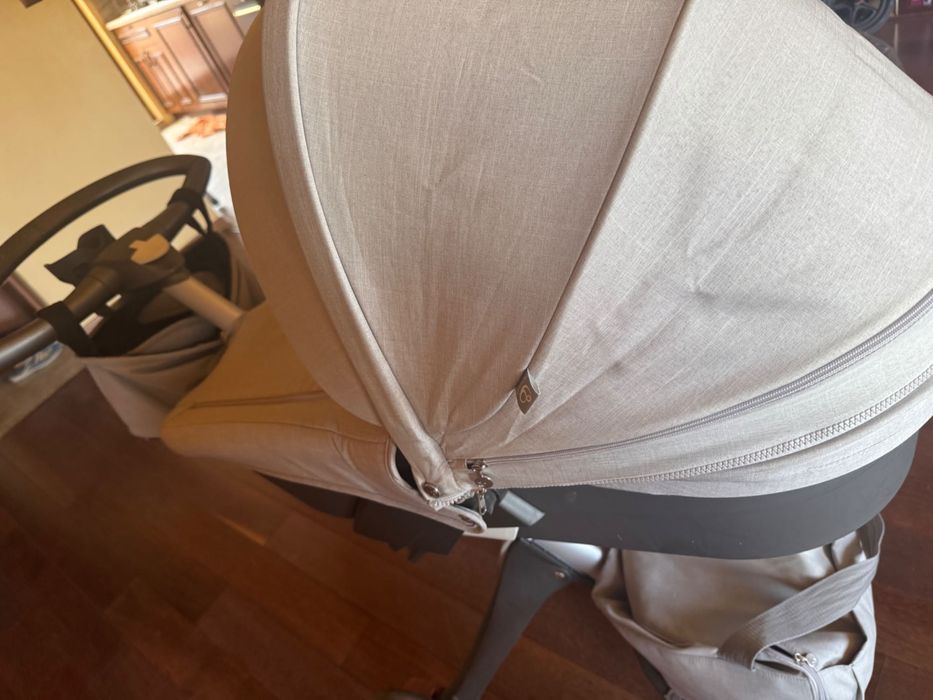 Бебешка количка Stokke Xplory + столче за кола + зимно чувалче