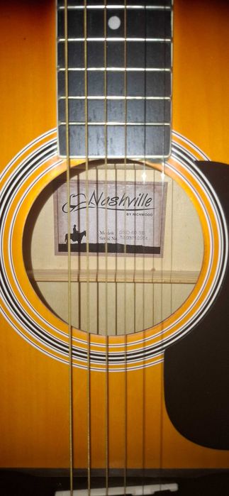 Акустична китара Nashville by Richwood GSD-60-SB – Sunburst