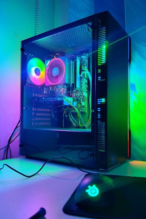 PC Gaming AMD Ryzen 5, 16GB DDR4, SSD+HDD, GTX 1650 GDDR6 4GB