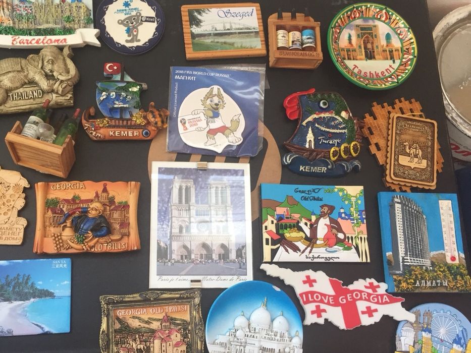 Магниты, сувениры из разных стран