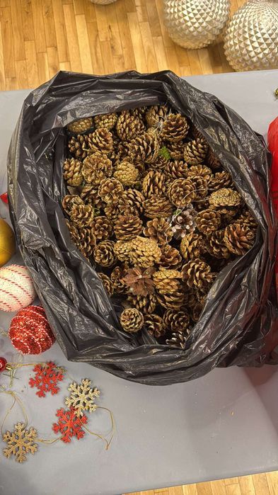 Коледна украса 5 елхи и други всичко заедно