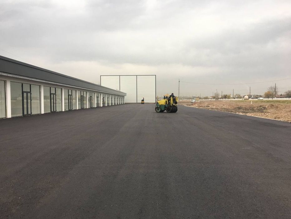 услуги по горячему асфальту и холодному асфальту