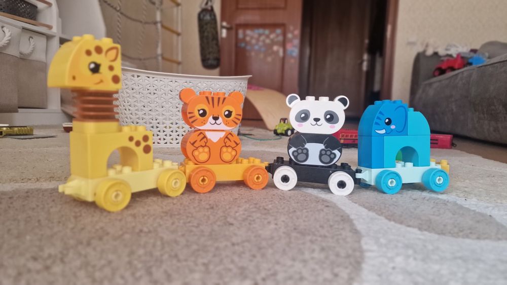 Оригинальный лего дупло паровозик