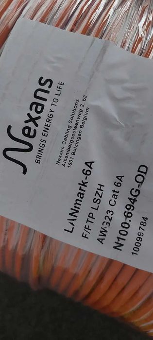 Cablu retea CAT6A F/Ftp N100.694G-OD