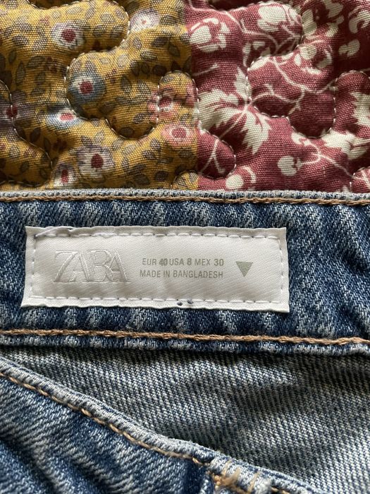 Нови дънки Zara low waist/ straight leg