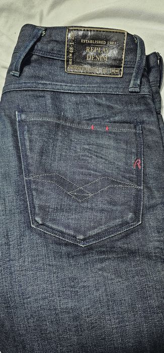 Blugi Replay Anbass tapered 30/34