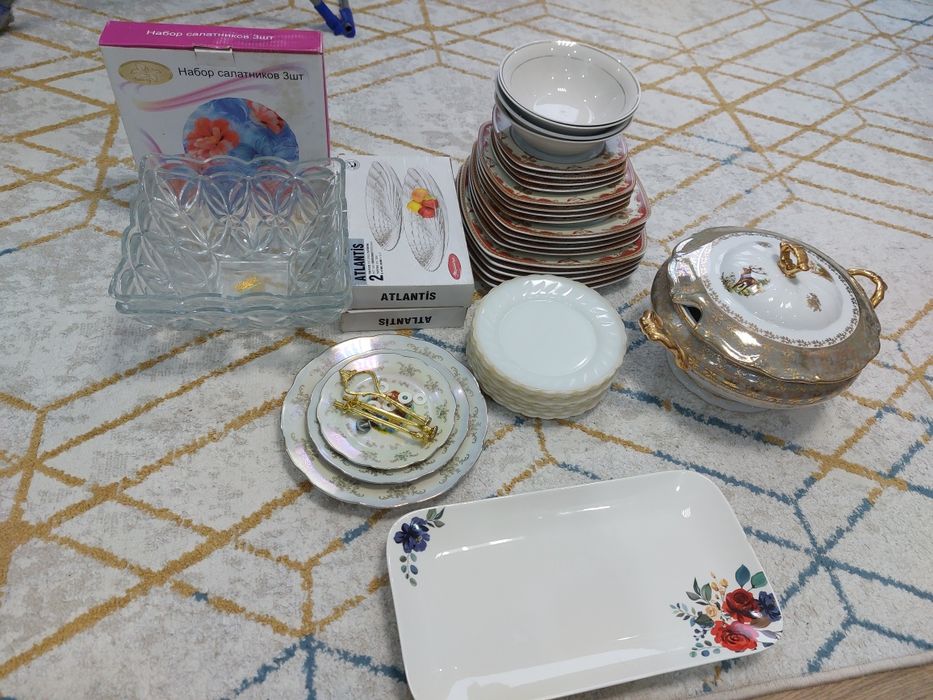 Обменяю много посуды