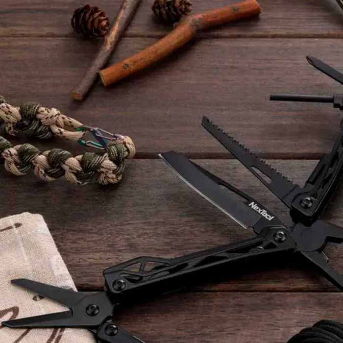 Мультитул NexTool Multi Functional Knife (черный)