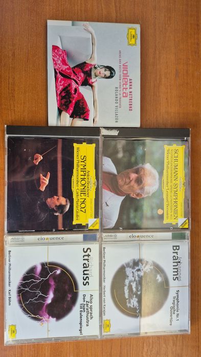 Vând Lot CD muzica clasica mixta colectia Deutsche Grammophon