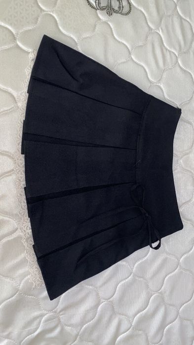 черная мини юбка, 1000тг