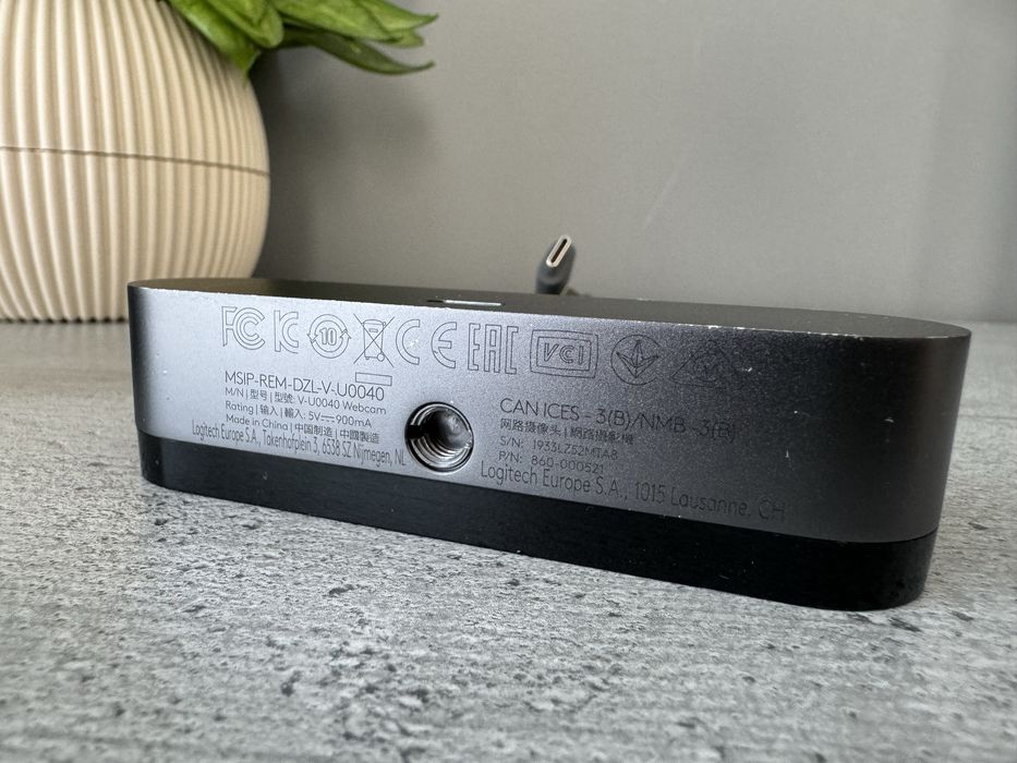 Camera Web Logitech Brio 4K + suport reglabil