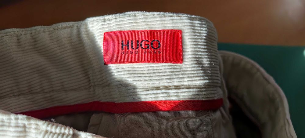 HUGO BOSS HUGO панталон джинсов цвят магнолия
