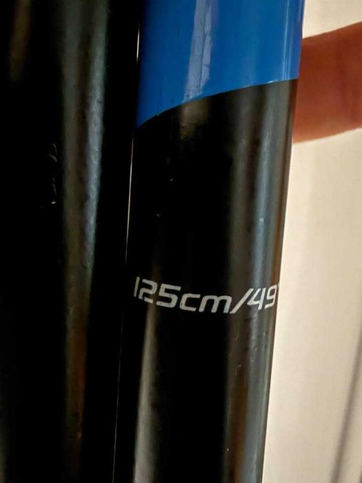 Bete schi Masters Builder Negru/Albastru 125 cm