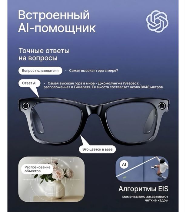 Продаются очки с камерой