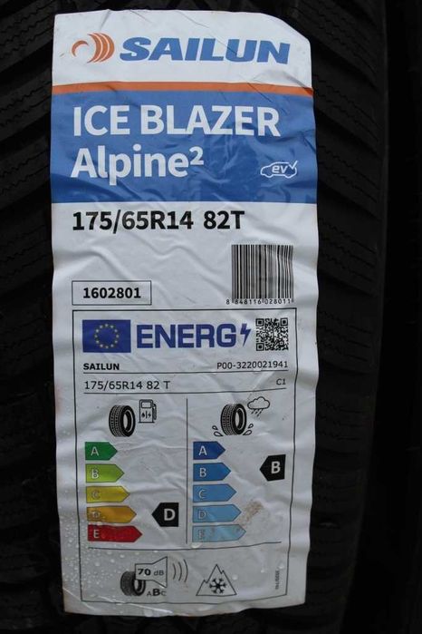 Anvelope iarna noi 175/65R14 82T, EV, Sailun, DOT 2026