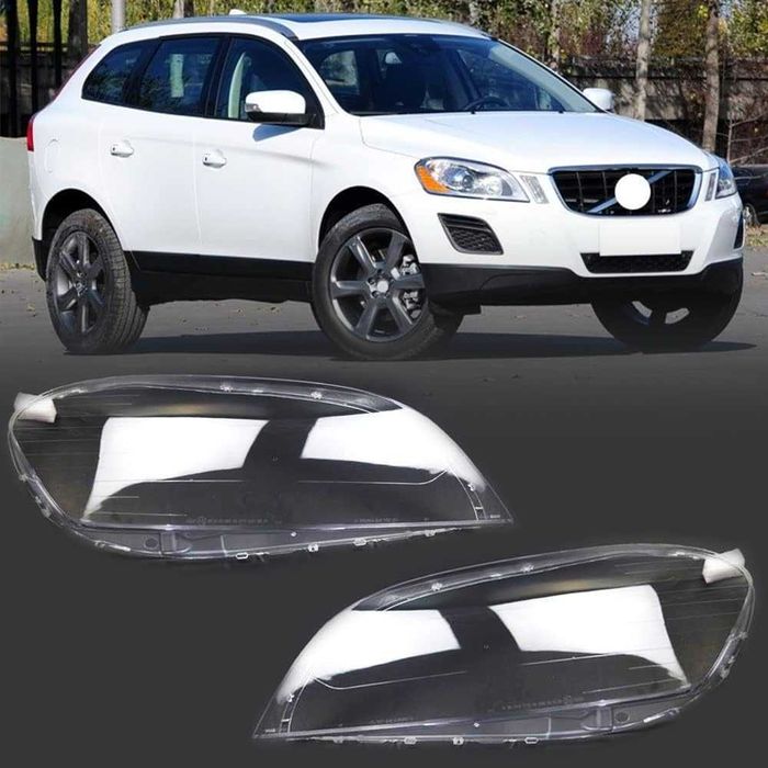 Volvo XC60 капак фар стъкло капаци фарове крушки волво