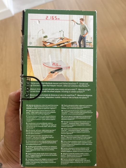 Bosch Zamo III, 20 m, ±3 mm precizie, accesorii incluse