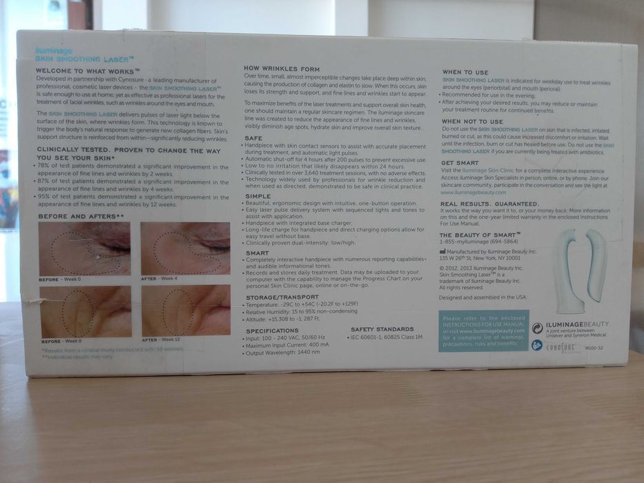 Aparat laser ingrijire faciala "Skin Laser Iluminage"